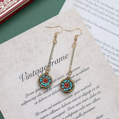 Unique cultural earrings display 5