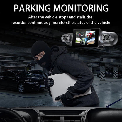 Yuecai dash cam display interface
