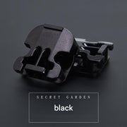 +++Butterfly Shoelace Buckle Black