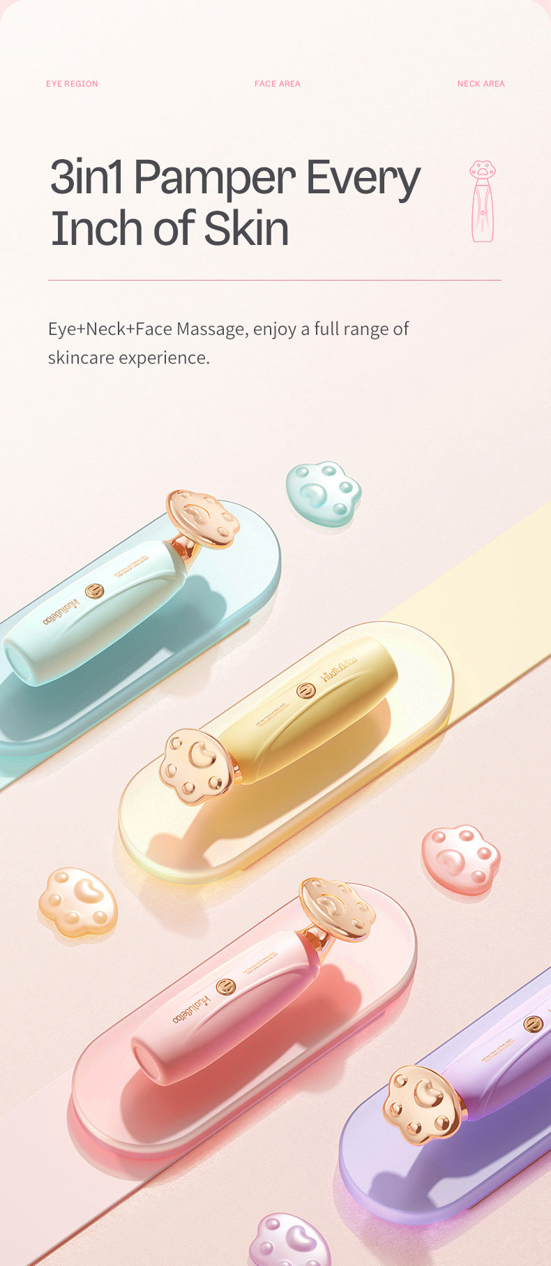 Ultrasonic Facial Massage Device Image 2