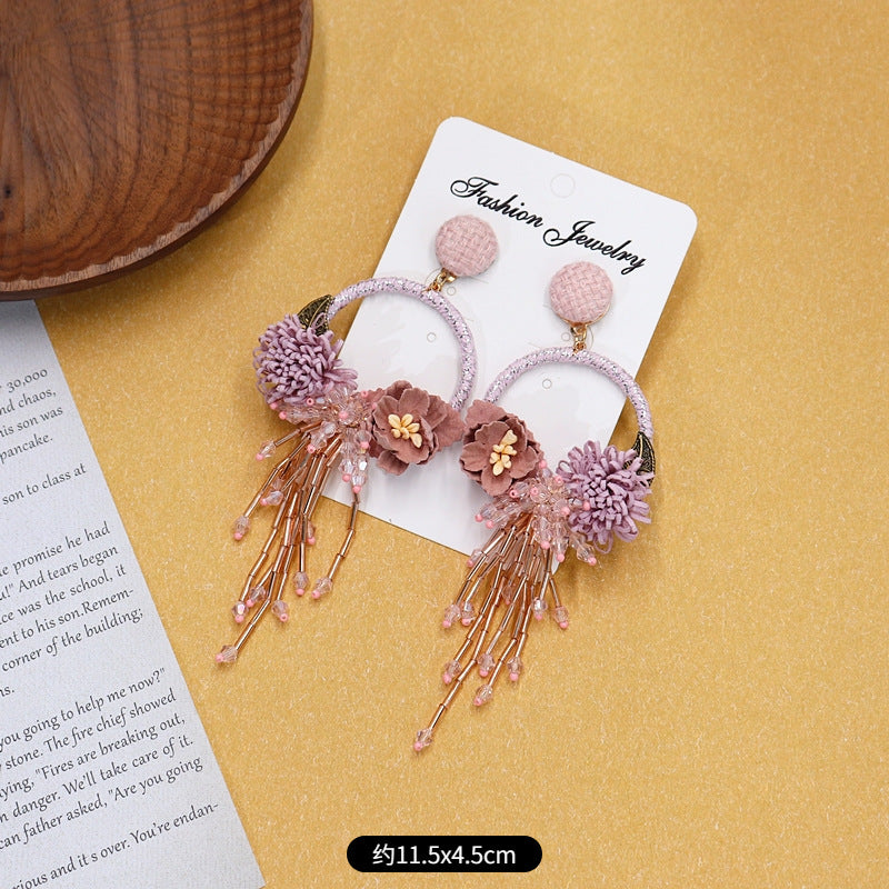 Multiple color options of earrings image 7