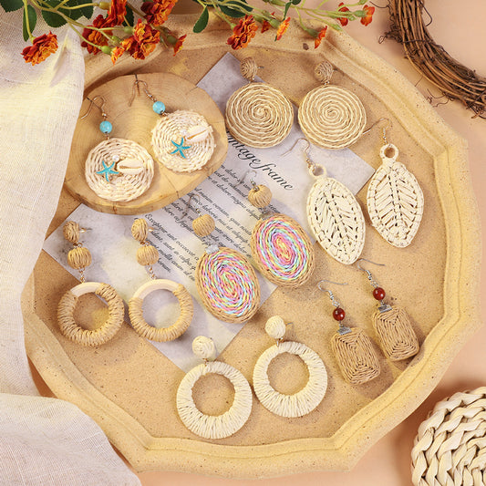 Unique bohemian earrings with ethnic flair
