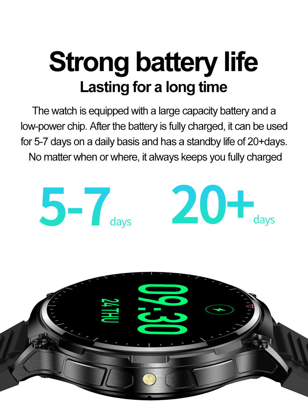 Stylish fitness smartwatch for adults - image 5