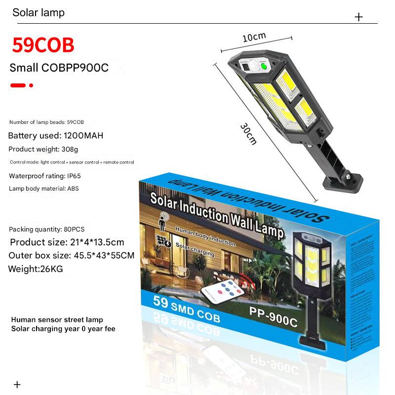 installation of solar garden lights