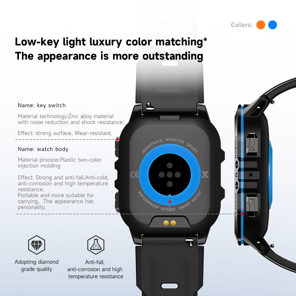 C26 Smartwatch fitness tracking interface