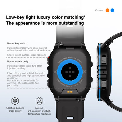 C26 Smartwatch fitness tracking interface