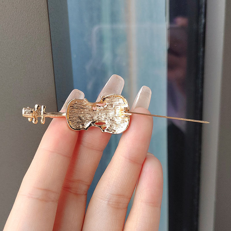 Versatile rhinestone brooch worn on clothing - image 5