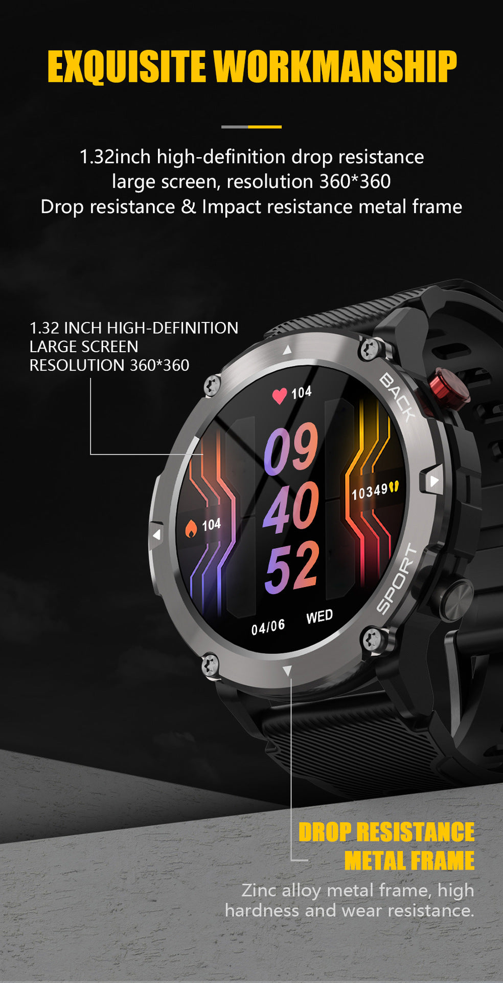 C21 Smartwatch in Use