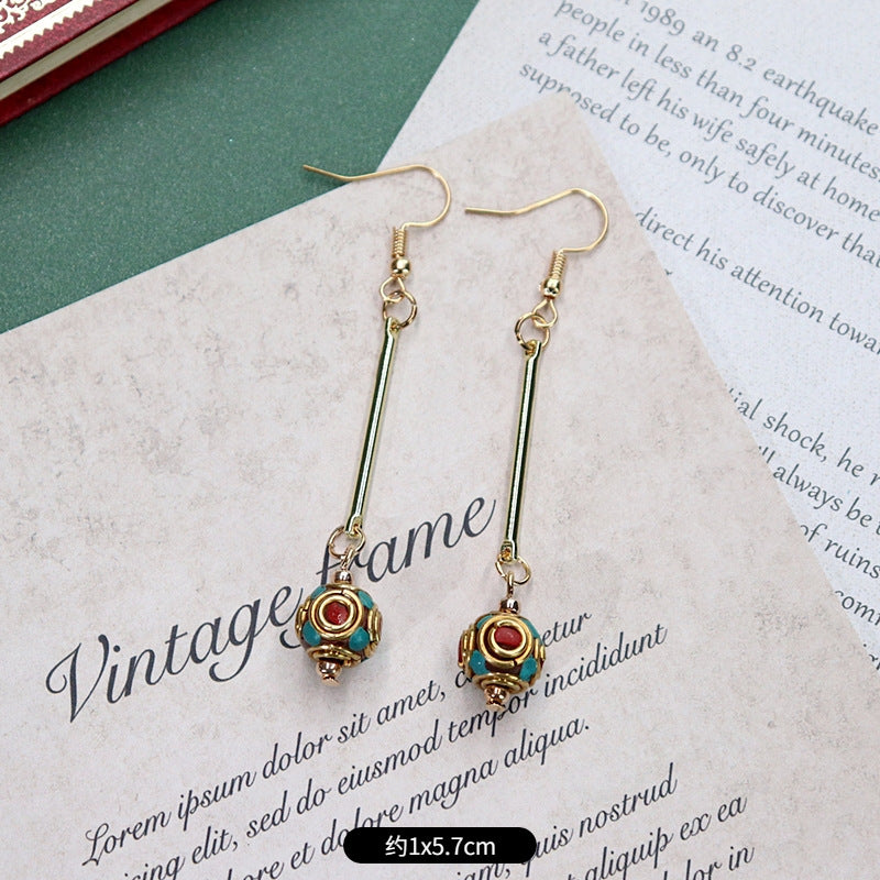 Unique cultural earrings display 5