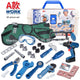 Green Canvas Bag, White Carry Box, Deep Blue 30-Piece Set (Pack of 2)
