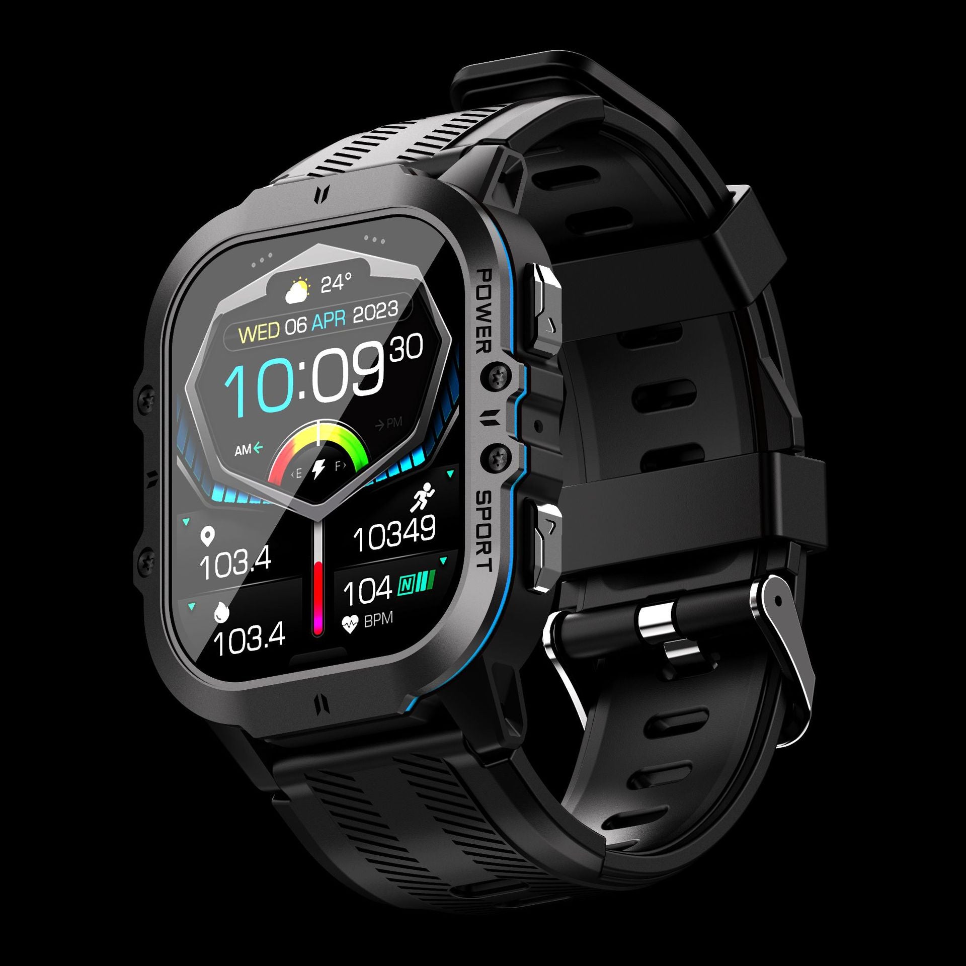 C26 smartwatch showcasing water resistance
