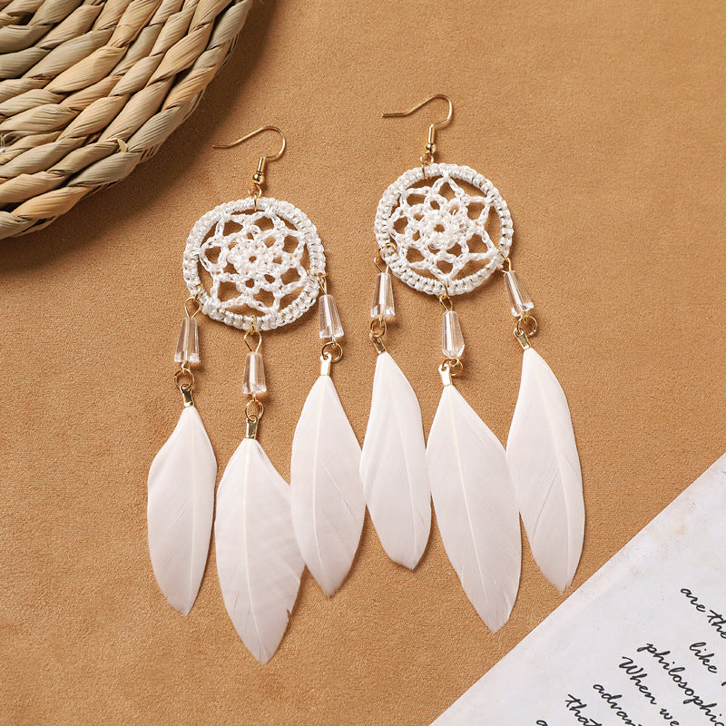 Elegant vintage style earrings