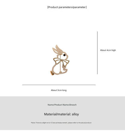 Cute Animal Brooch for New Year Celebration Image 3
