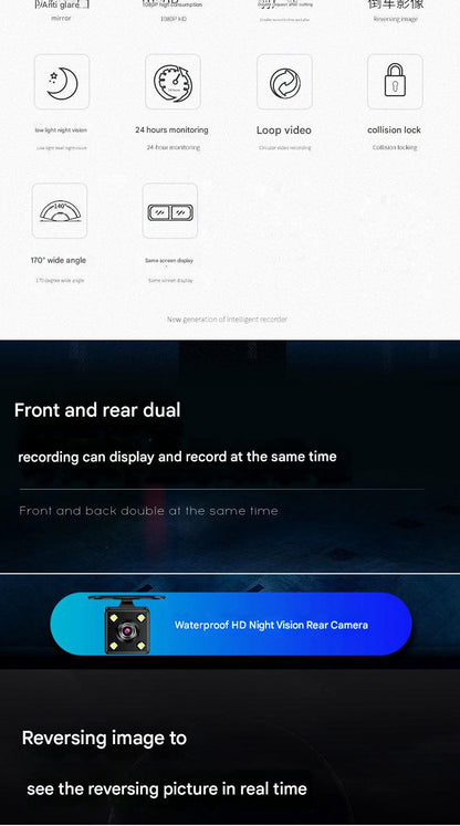 Car Accessories Dash Cam Features
