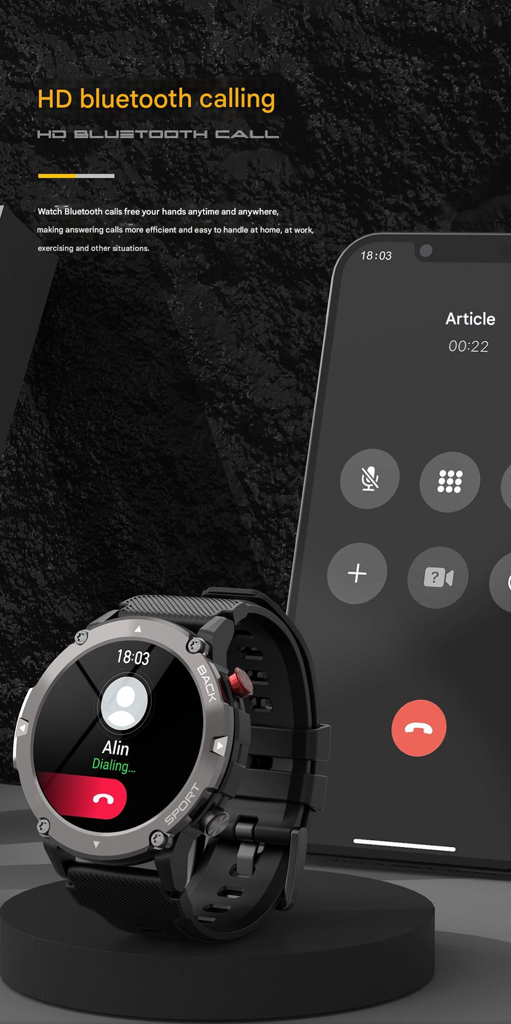 C21 Smartwatch in Use