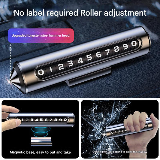 Personalized car parking tag image 9