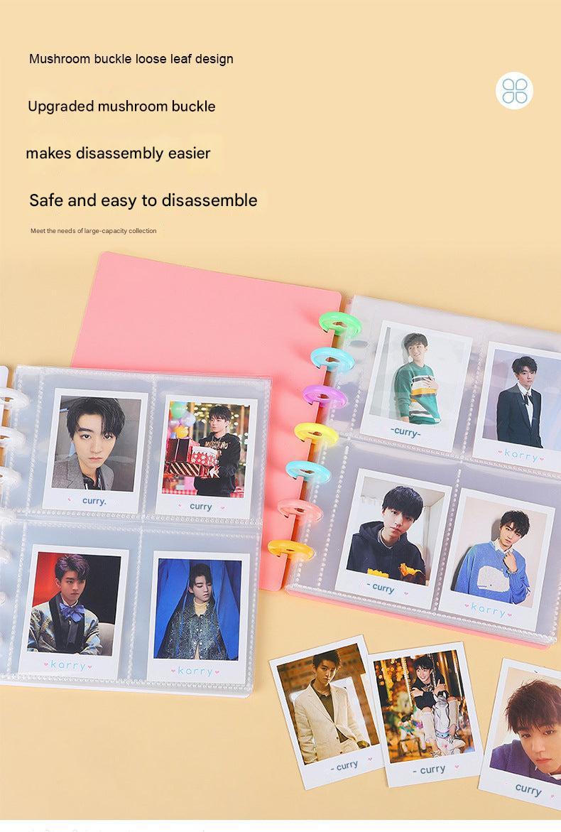 versatile A4 photo album black
