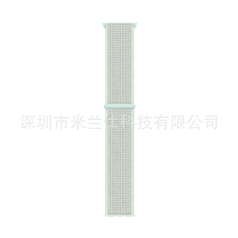 Nylon Sports Band for Apple Watch Series 1-9 & Ultra - Adjustable & Breathable with Velcro Closure