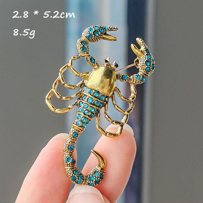 Elegant brooch with unique animal motif