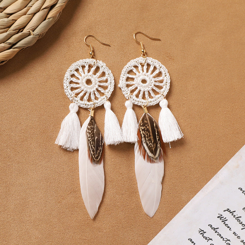 Elegant vintage style earrings