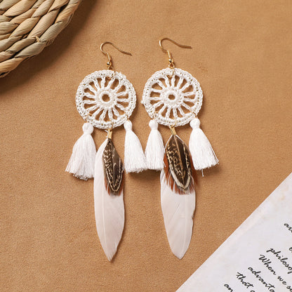 Elegant vintage style earrings