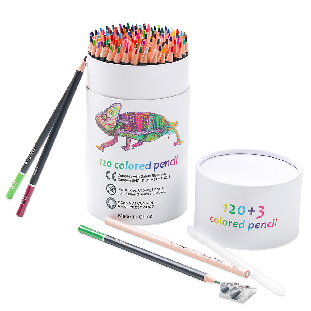 KALOUR 120-Color Premium Colored Pencil Set for Artists - Art Supplies for Drawing, Sketching & Coloring