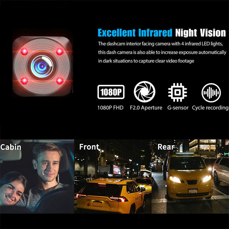 High-Definition Dash Camera Front View