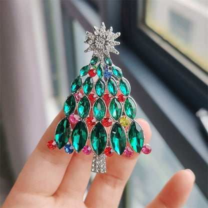 stylish holiday accessory brooch on fabric image 10