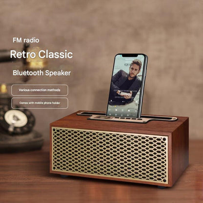 Close-up of speaker material and finish
