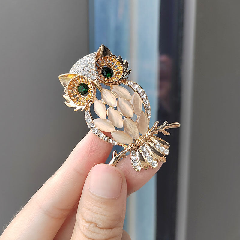 Chic Owl Brooch for men and women