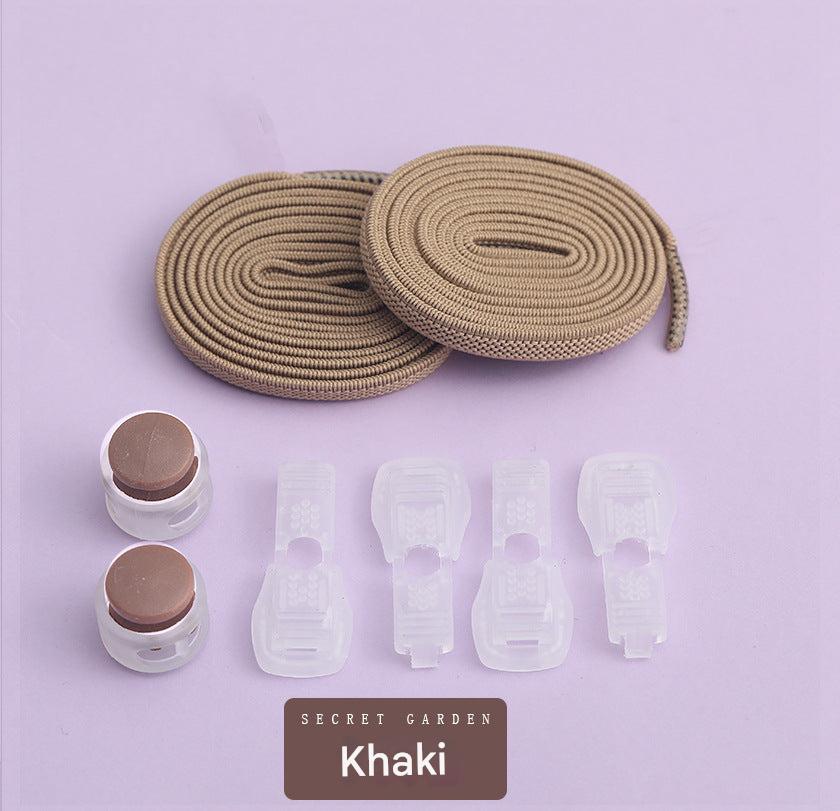 Versatile no-tie spring laces for various shoe styles