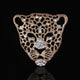 LX-5590 Champagne Gold Leopard Head 4070605