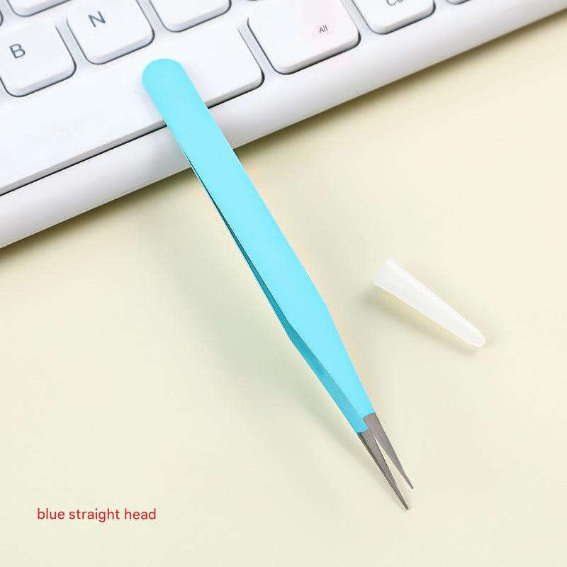 tweezers in crafting workshop