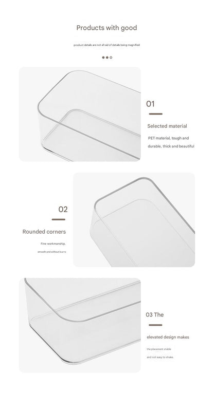 clear acrylic drawer divider