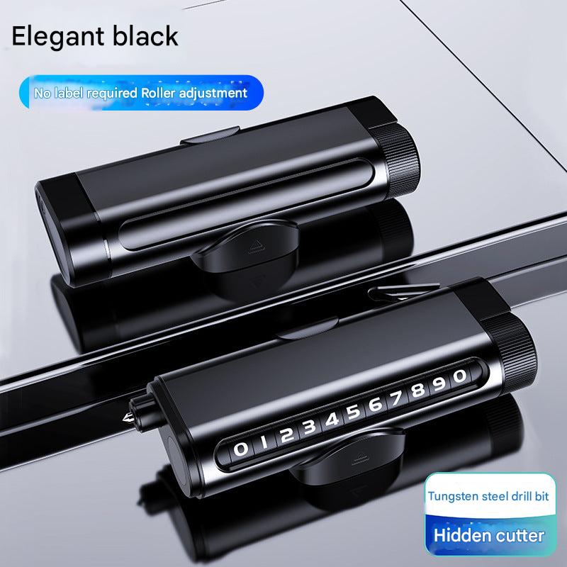 Customizable rolling car parking tag image 1