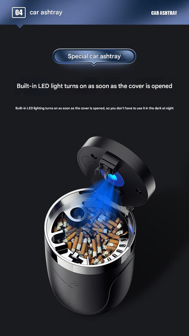 Office desktop ashtray
