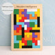 Set 3 New Model: Tetris Thin Version 0.6cm Thick (Pack of 1)