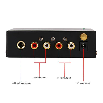 Compact PP400 Turntable Preamp front view