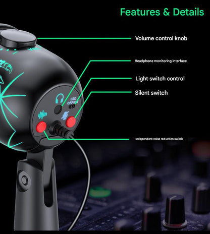 V5 microphone back view