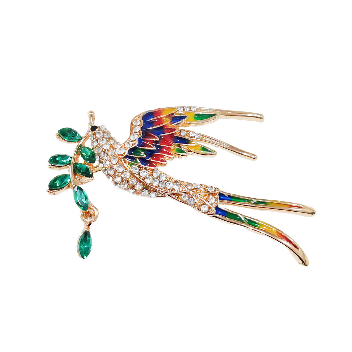 Swallow Design Brooch