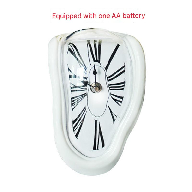 dynamic melting clock close up view