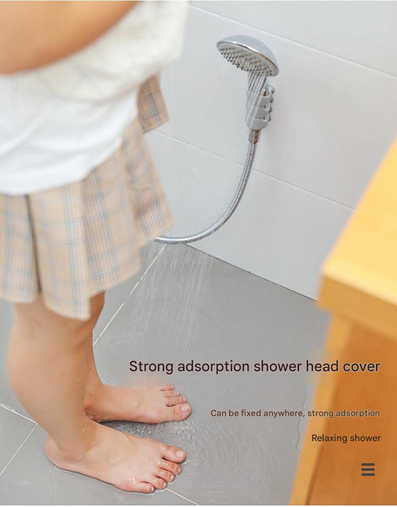 easy-install shower head support
