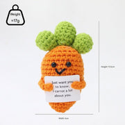 Thin Carrot Three-Leaf J Card (Pack of 1)