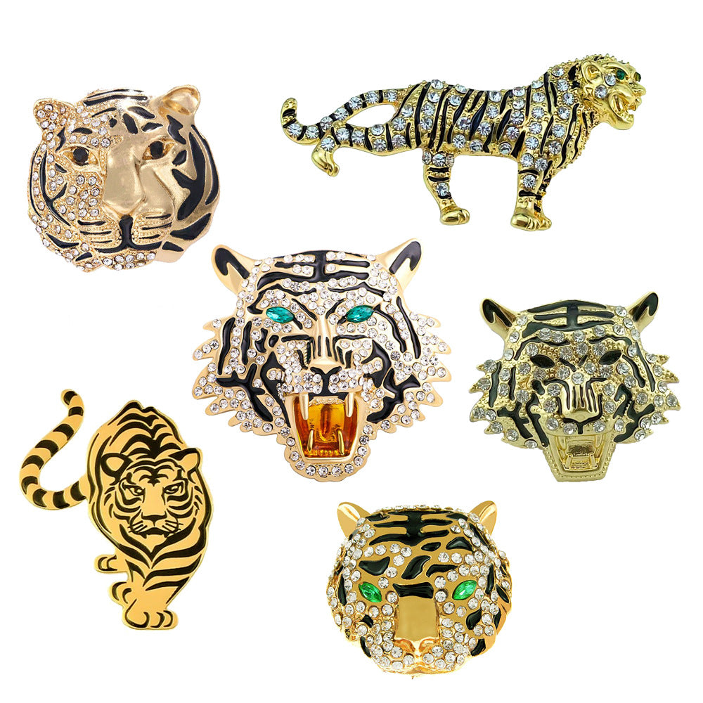 Unique animal brooch collection