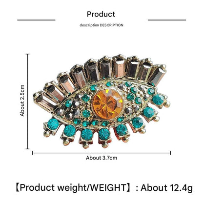 Gold brooch for outfits - image 3