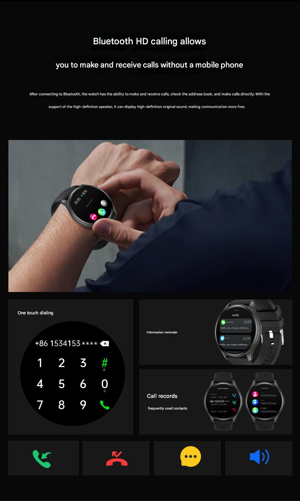 ZW60 Smartwatch in Gold Color
