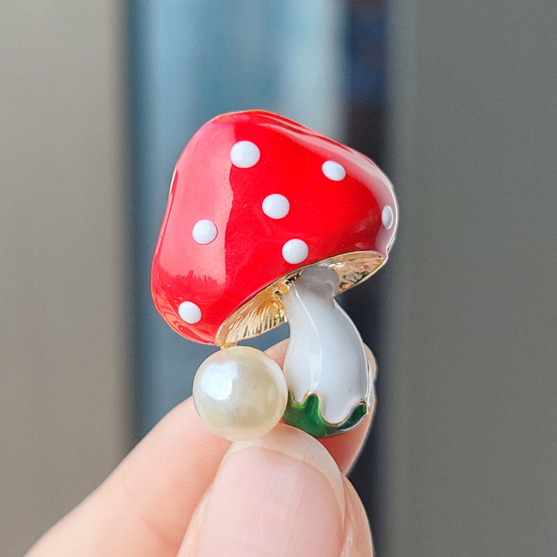 Cute Brooch displayed on fabric image 8