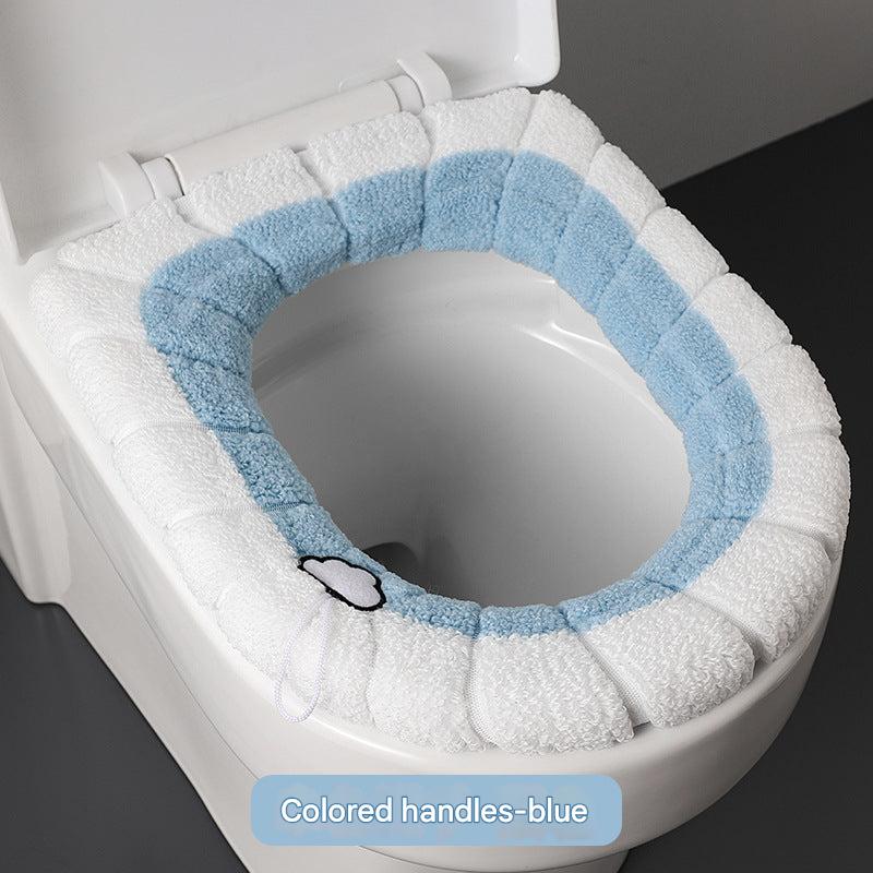 Easy-care Toilet Seat Cover in machine washable fabric