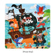 Color: Pirate Ship (9 pieces) (Pack of 1)