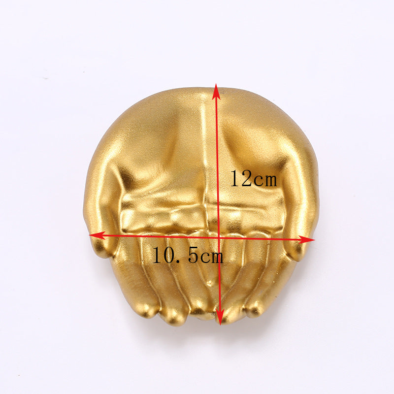 artistic decor resin hand